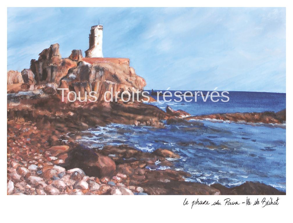 Affiche Le phare du Paon